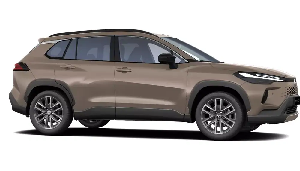 Nieuw Toyota Corolla cross SUV 1.8 Hybrid 2WD CVT Style LHD 4Z2 - Mud Bath Metallic 3