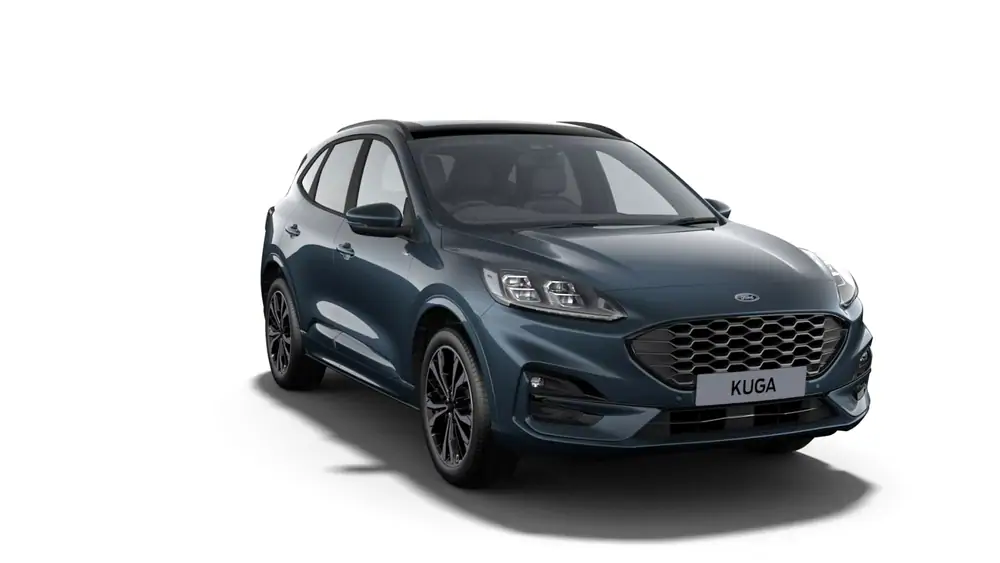 Nieuw Ford All-new kuga ST-Line X 2.5i FHEV 190pk/140kW - HF45 Auto FCC - "Chrome Blue" Metaalkleur 4