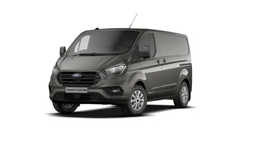 Nieuw Ford Transit custom 320S Gesloten bestelwagen L1 Limited A6 2.0 TD 170 pk N1 Eur BYQ. - Metaalkleur: Magnetic