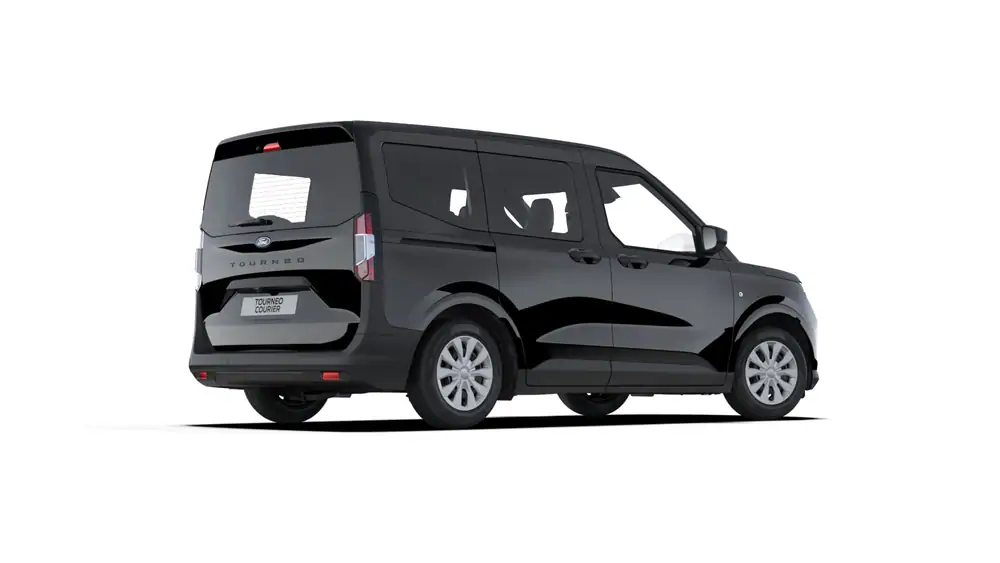 Nieuw Ford V769 tourneo courier Trend 1.0 Ecoboost 125pk / 92kw M6 PN4GM - "Agate Black" Metaalkleur 3