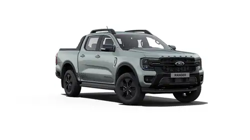 Demo Ford P703 ranger Dubbele Cabine Stormtrak 2.3 PHEV 281ps/207kW - A10 e-4WD PMYH6 - Chill Grey, metaalkleur