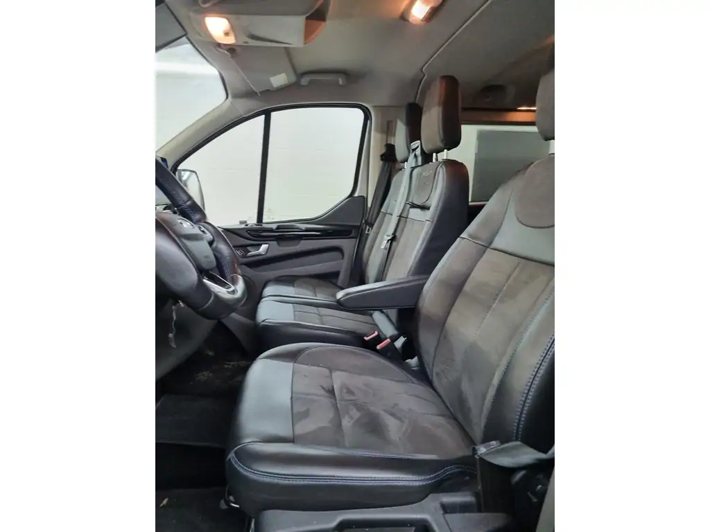 Nieuw Ford Transit custom 320L Multi use: bestelwagen met dubbele cabine L2 Limited A6 AXM - Metaalkleur: Moondust Silver 4