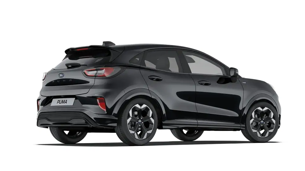 Demo Ford Puma mca ST-Line X 1.0i EcoBoost mHEV 155pk / 114kW A7 PN4GM - "Agate Black" Metaalkleur 4