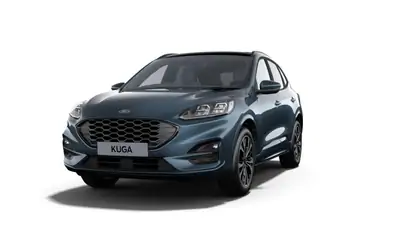 Nieuw Ford All-new kuga ST-Line X 2.5i FHEV 190pk/140kW - HF45 Auto FCC - "Chrome Blue" Metaalkleur