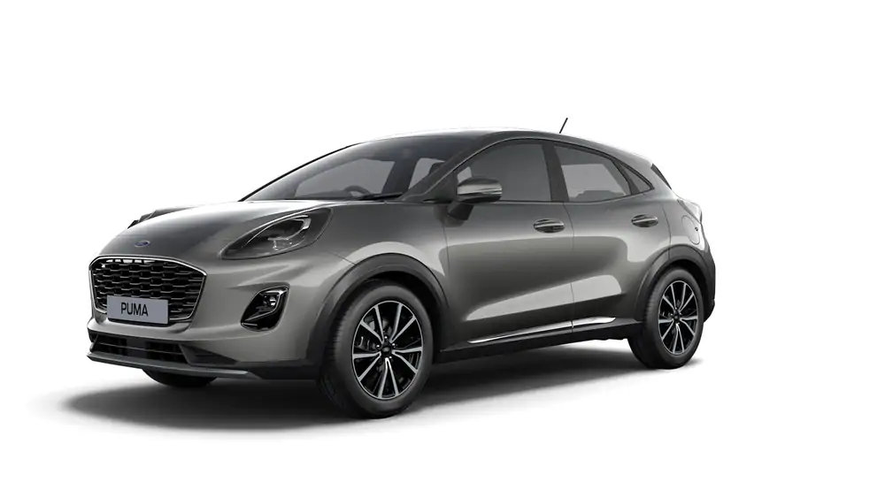 Demo Ford Puma Titanium X 1.0i EcoBoost mHEV 125ps / 92kW M6 AXQ - Metaalkleur: Magnetic 3