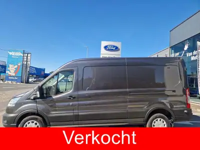 Nieuw Ford Transit 2t mca 350L Gesloten bestelwagen L3 Trend M6 2.0 TD 130 pk N1 Euro 6.2 AXQ - Metaalkleur: Magnetic