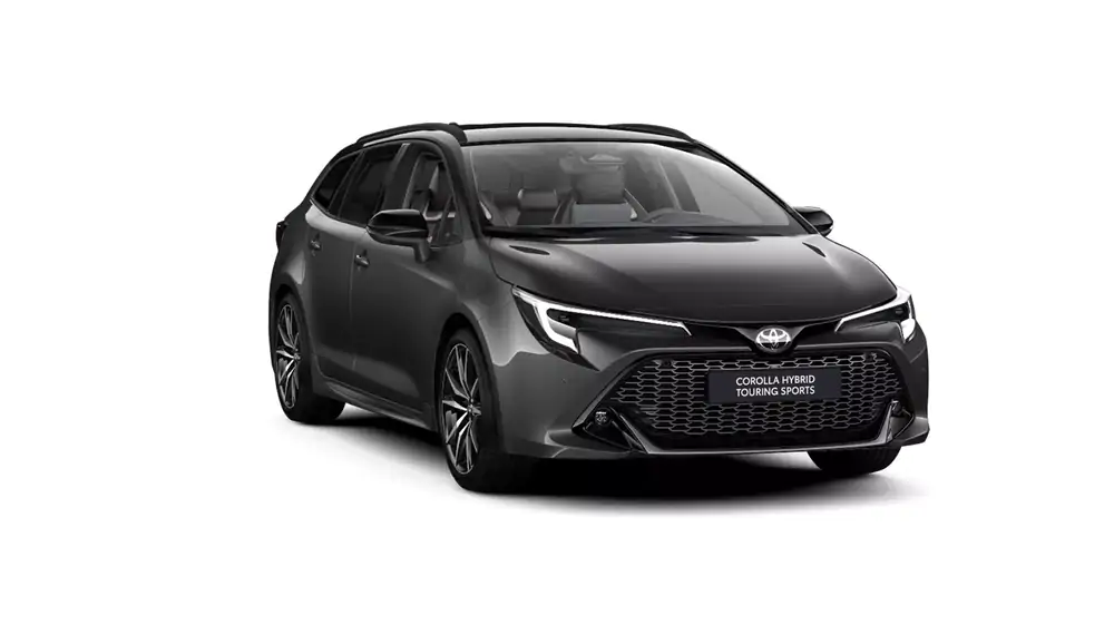 Nieuw Toyota Corolla hb & ts Touring Sports 1.8 Hybrid CVT GR Sport L 2MB - DARK GRAY METALLIC/BLACK RF 1