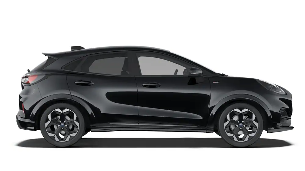 Demo Ford Puma mca ST-Line X 1.0i EcoBoost mHEV 155pk / 114kW A7 PN4GM - "Agate Black" Metaalkleur 3