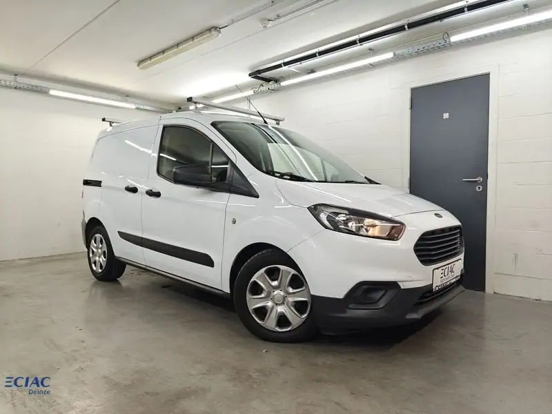 Occasie Ford Transit courier Trend -  1.5 TDCi M6 75Hp 48 - Frozen White 2