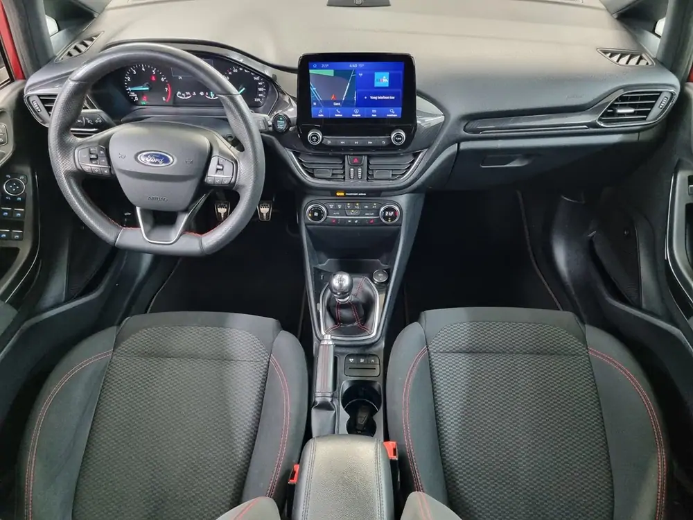 Occasie Ford All-new ford fiesta ST-LineX 1.0i EcBoost 95pk / 70kW M6 5d JKM - Exclusieve metaalkleur "Ruby Red" 6