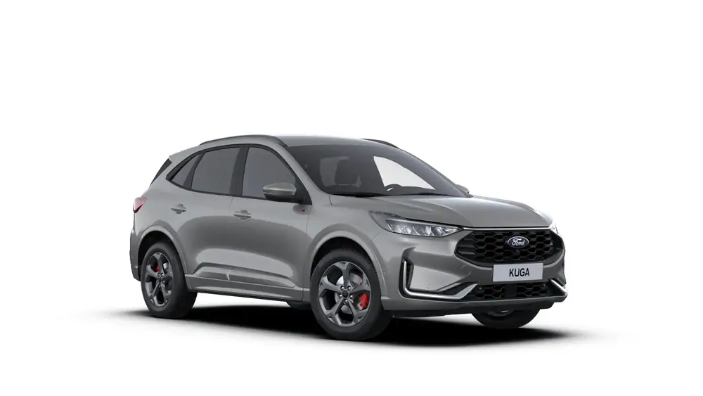 Nieuw Ford Kuga mca (cx482) ST-Line X 2.5i PHEV 243pk/178kW - HF55 Auto PN4HS - Solar Silver, metaalkleur 2