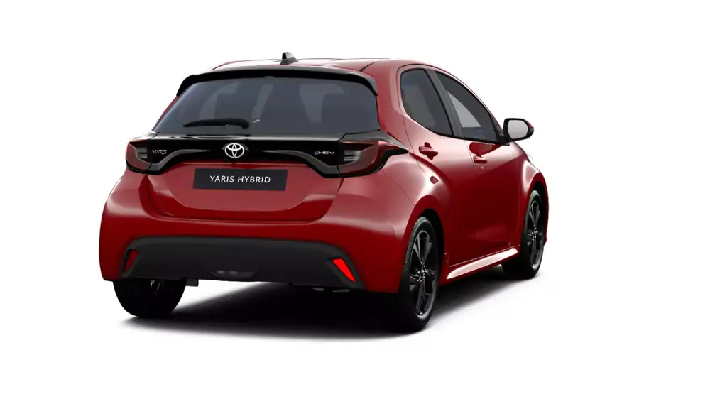 Nieuw Toyota Yaris 5 d. 1.5 TNGA HEV CVT Iconic LHD 3U5 - RUBY RED 4