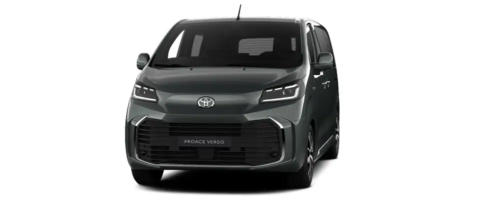 Nieuw Toyota Proace verso MEDIUM 2.0D 140hp MT Family PR 8pl LHD EDU - All Terrain Green 1