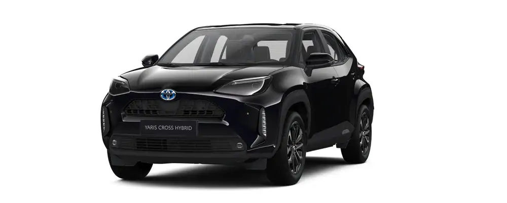 Nieuw Toyota Yaris cross B-SUV 1.5 TNGA HEV 2WD CVT Dynamic Plus 209 - Black Mica / Ink 1