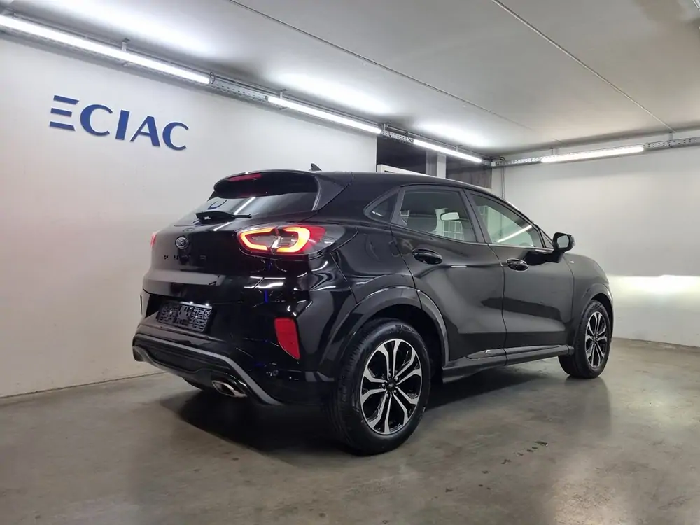 Occasie Ford Puma ST-Line 1.0i EcoBoost mHEV 125pk / 92kW A7 JKD - Metaalkleur "Agate Black" 10