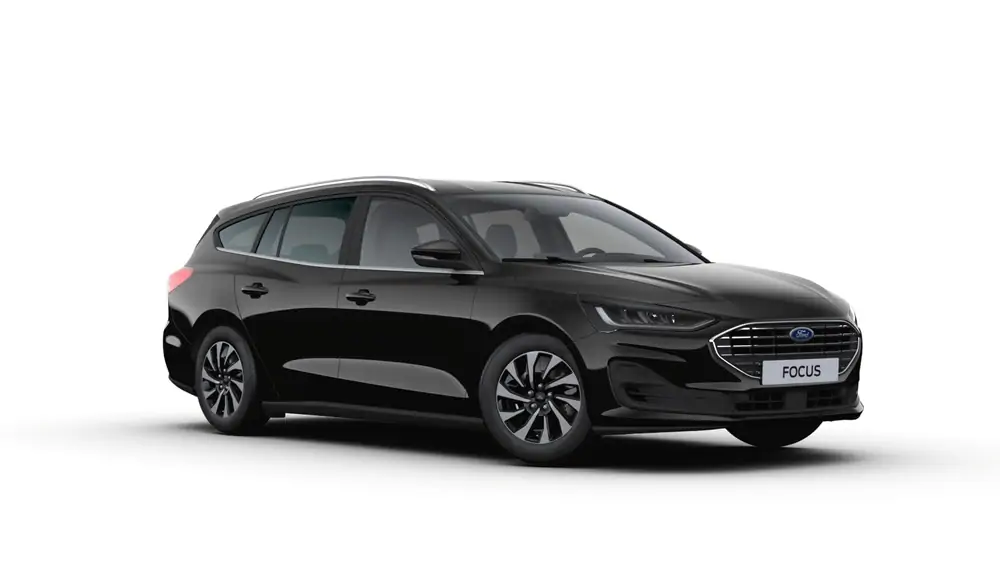 Nieuw Ford Focus mca Titanium X 1.0i EcoBoost 155pk / 114kW mHEV A7 - Clipper PN4GM - "Agate Black" Metaalkleur 1