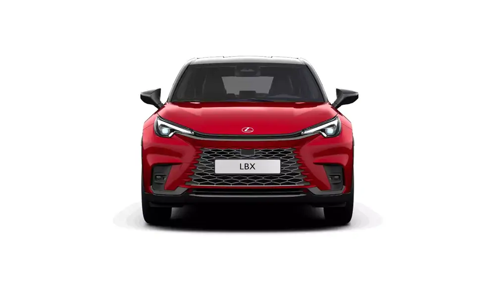 Nieuw Lexus Lbx B-SUV 1.5 TNGA HEV CVT Vibrant Edition L 2TB - Ruby / Black 3