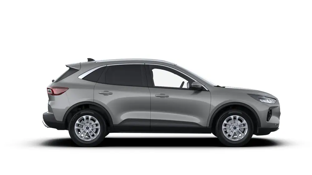 Nieuw Ford Kuga mca Titanium 2.5i PHEV 243pk/178kW - HF55 Auto PN4HS - Solar Silver, metaalkleur 2