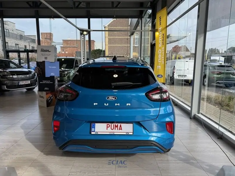 Nieuw Ford Puma mca (bx726) Gen-E 43kWh Standard Range 168pk/123kW A1 PN4KX - "Digital Aqua Blue" Exclusieve metaalkleur (Sound Edition) 13