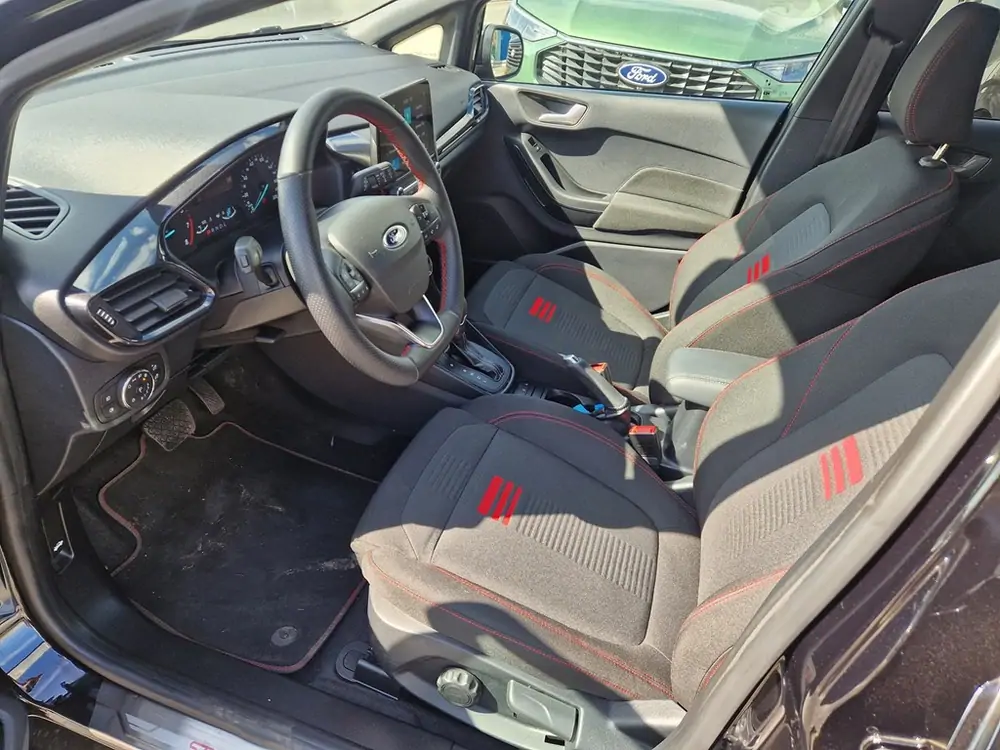 Occasie Ford Fiesta mca ST-Line 1.0i EcoBoost mHEV 125pk / 92kW A7 JKD - Metaalkleur "Agate Black" 13