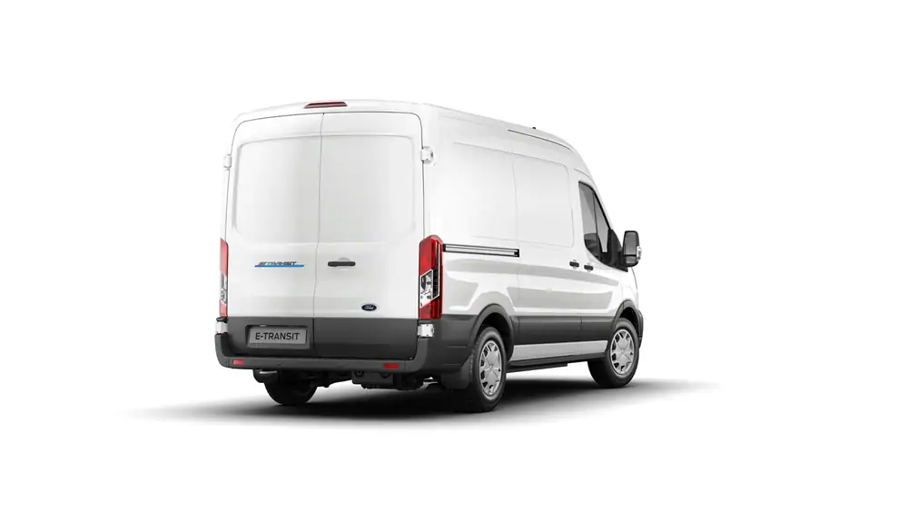 Nieuw Ford Transit 2t mca 350M Gesloten bestelwagen L2 Trend Electric 67kW/135kW AXW - niet-metaalkleur: Frozen White 3