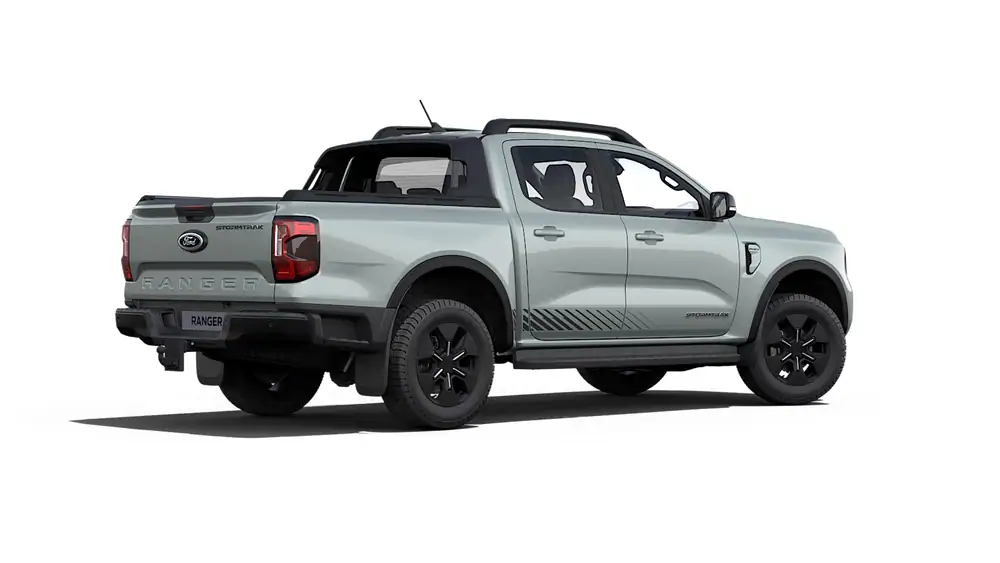 Nieuw Ford P703 ranger Dubbele Cabine Stormtrak 2.3 PHEV 281ps/207kW - A10 e-4WD PMYH6 - Chill Grey, metaalkleur 3