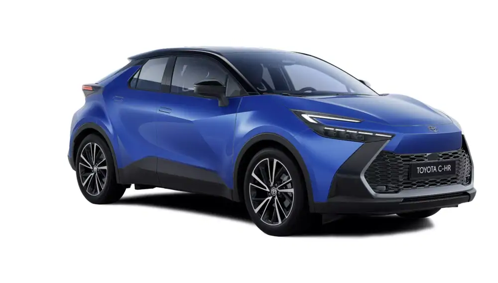 Nieuw Toyota Toyota c-hr 5 d. 1.8L Hybrid CVT Prime LHD M78 - Dark Blue Mica (8N8)/ Black (2 2
