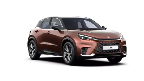 Nieuw Lexus Lbx B-SUV 1.5 TNGA HEV CVT Cool LHD 2YF - Sonic Copper / Bi-tone (2YF)