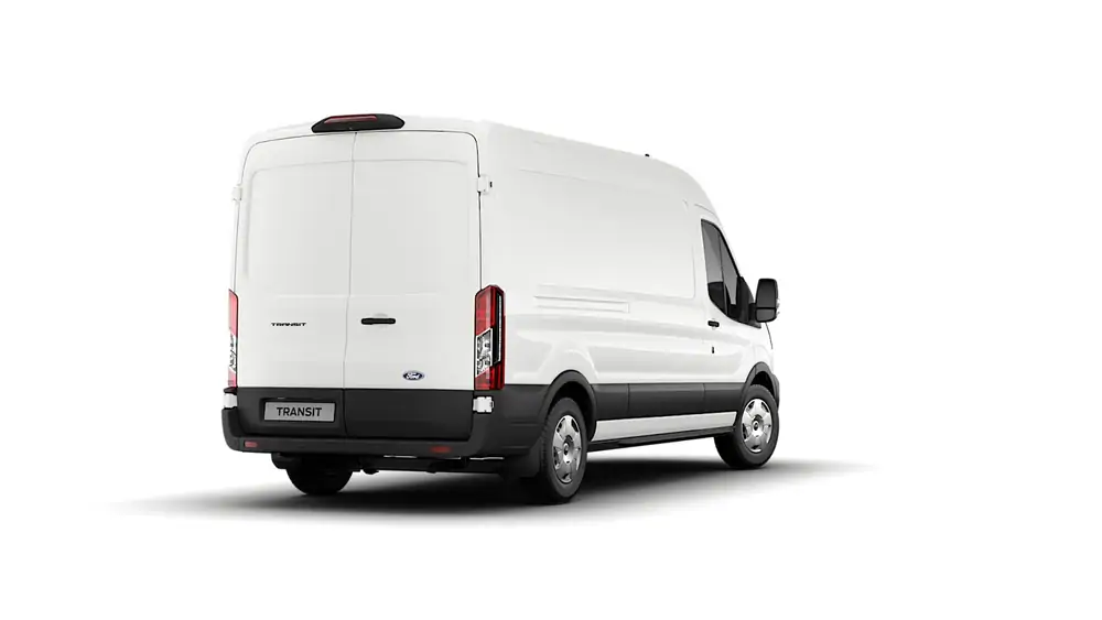 Nieuw Ford Transit 2t mca 350L Multi use: bestelwagen met dubbele cabine L3 Trend M6 2.0 TD 165 pk N1 Euro 6.2 BAA - Frozen White 3