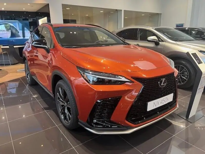 Nieuw Lexus Nx phev Wagon 450h+ E-CVT F SPORT Line LHD 4Y1 - Blazing Carnelian 2