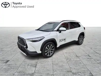 Nieuw Toyota Corolla cross SUV 2.0 Hybrid 2WD CVT Style LHD 089 - Platinum White Pearl Mc.