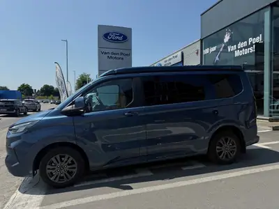 Nieuw Ford Transit custom v710 CAMPER 320S TITANIUM 2.0TD170 S6.2 A8 FWD LWB 2.0 TDCi 170pk / 125kW TODO - BLUE METALLIC