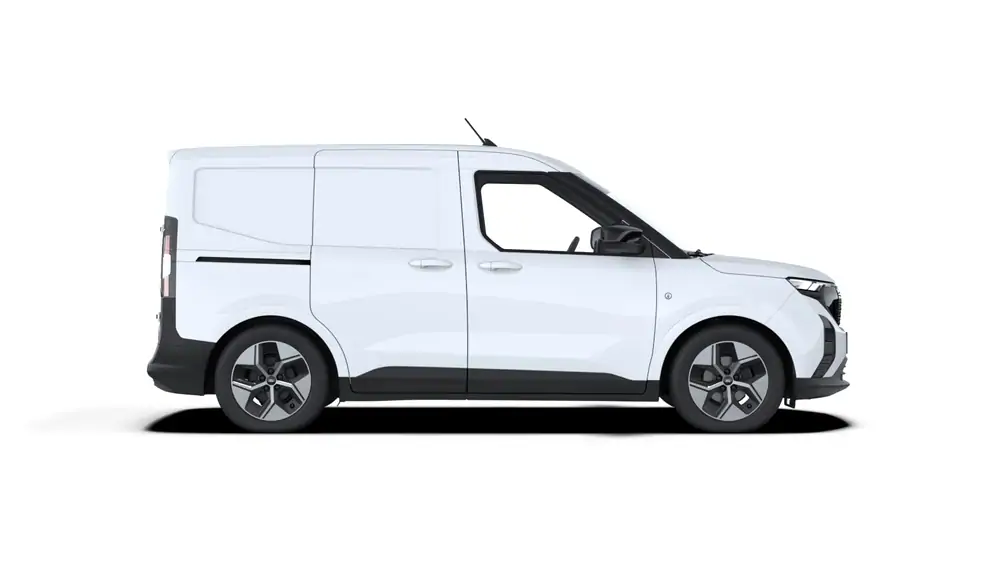 Nieuw Ford V769 transit courier Limited BEV 43kWh 136pk / 100kw A1 BEV 43kWh PN3GZ - "Frozen White" Speciale niet-metaalkleur 2