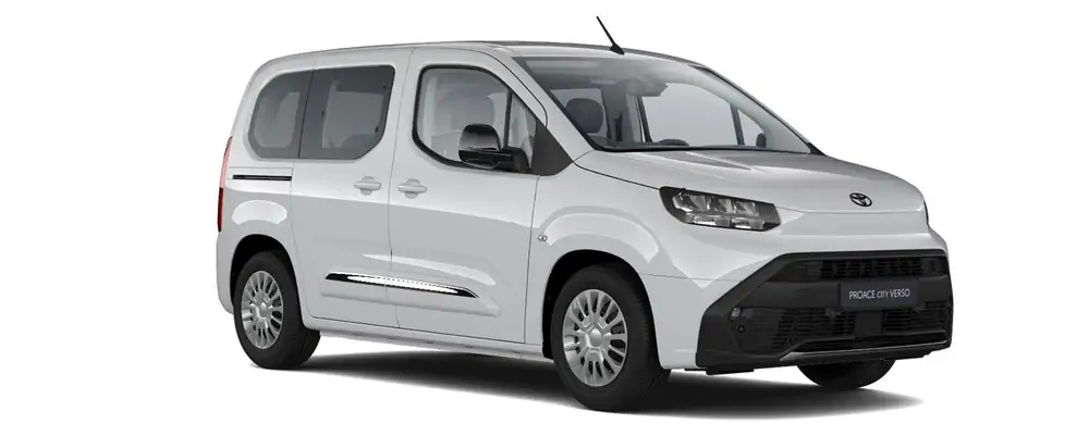 Nieuw Toyota Proace city verso Passenger SWB 1.2L Petrol M/T Shuttle 5p EPR - Icy White 2