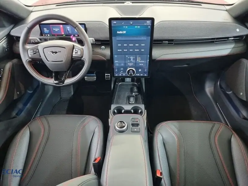 Nieuw Ford Mustang mach-e AWD 76kWh Standard Range 269pk/198kW - A1 7YF - "Rapid Red" Exclusieve metaalkleur 6