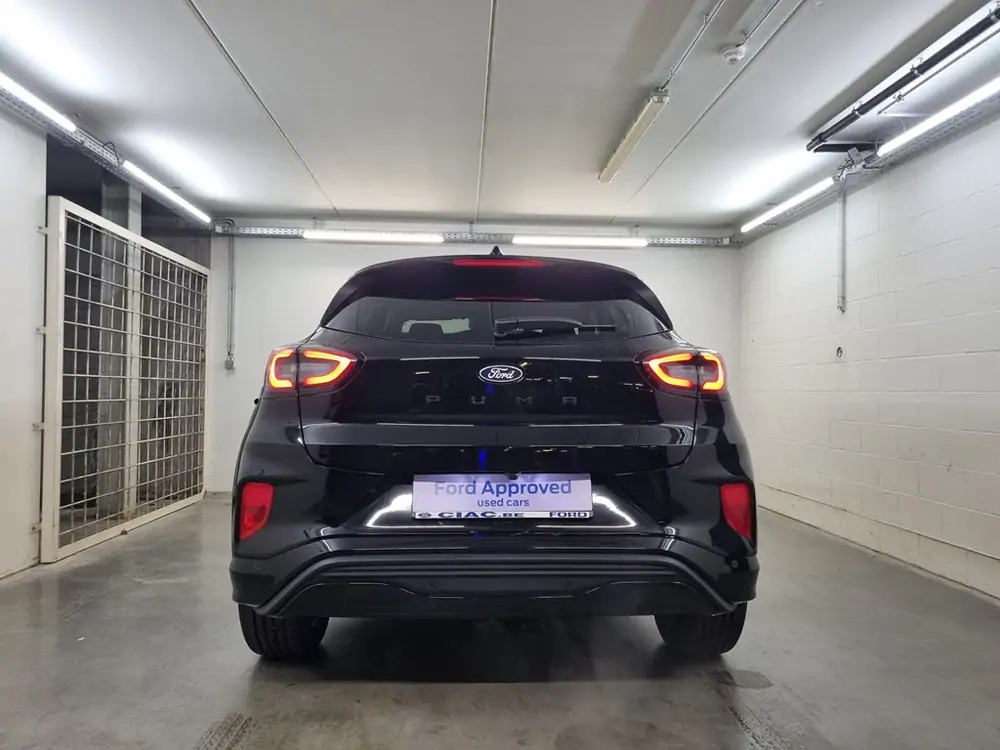 Demo Ford Puma mca ST-Line 1.0i EcoBoost mHEV 125pk / 92kW A7 PN4GM - "Agate Black" Metaalkleur 8