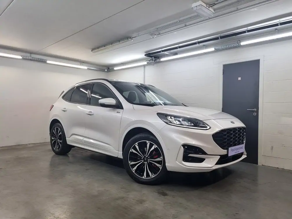 Occasie Ford All-new kuga ST-Line X 2.5i PHEV 225pk/165kW - HF45 Auto NYA - "Platinum White" Exclusieve metaalkleur 2
