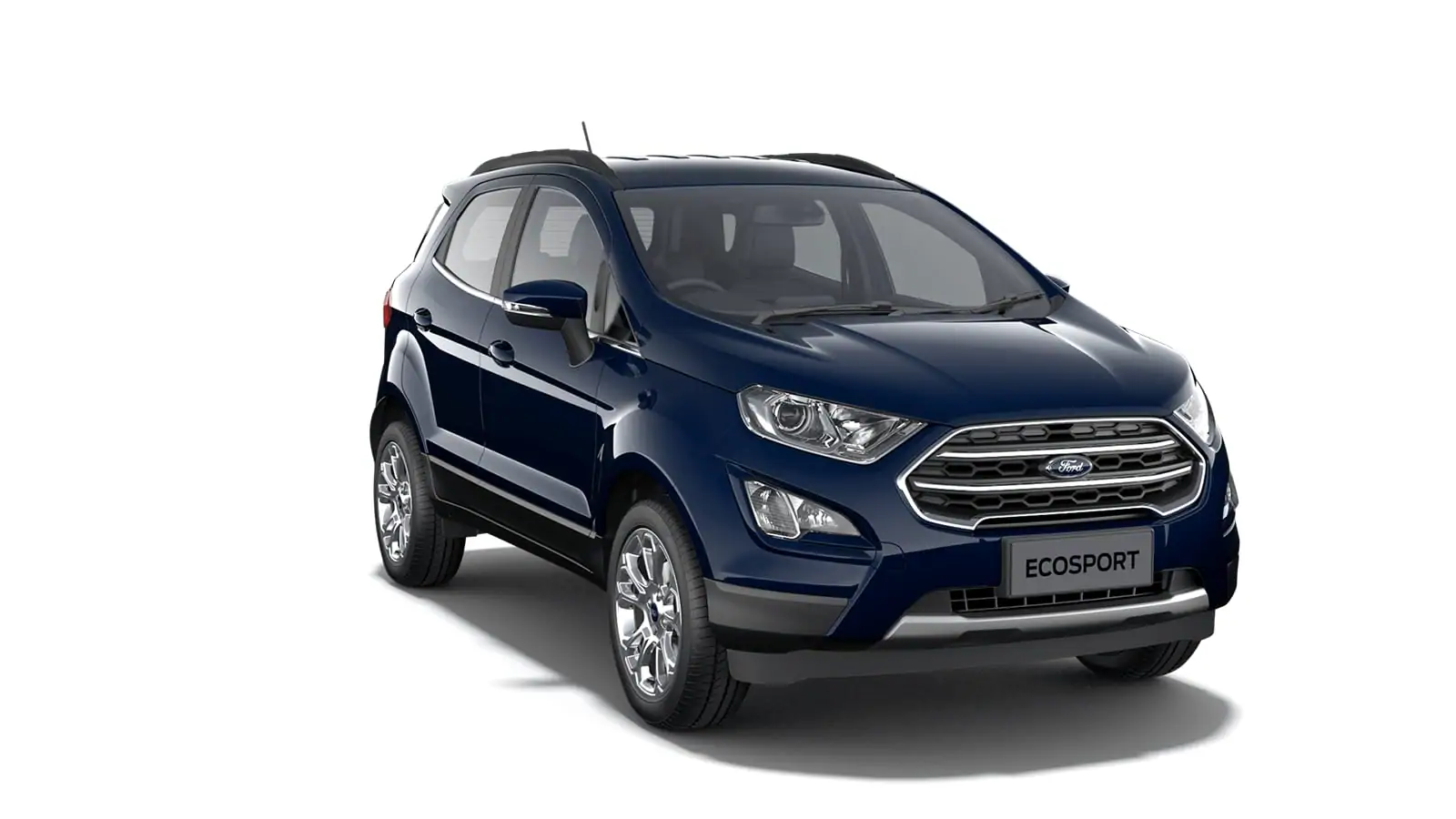 Nieuw Ford New ecosport Titanium 1.0i EcoBoost 125pk / 92kW M6 - 5d 6GE - Niet-metaalkleur "Blazer Blue" 1