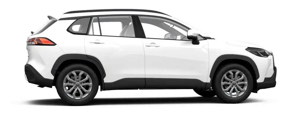 Nieuw Toyota Corolla cross SUV 1.8 Hybrid 2WD CVT Dynamic LHD 040 - Super White 2 3