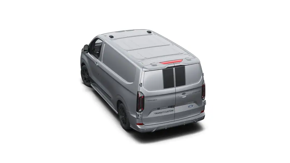 Nieuw Ford Transit custom v710 MULTI-USE 320L SPORT 2.0TD170 T6.2 A8 FWD LWB 2.0 TDCi 170pk PNZJB - MOONDUST SILVER 4