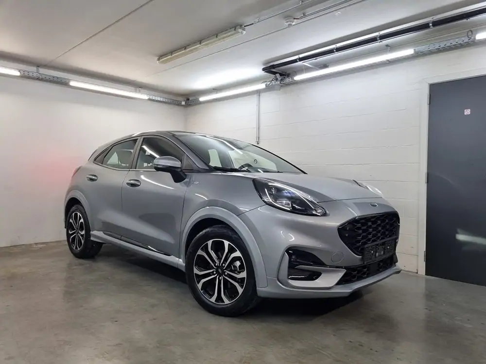 Occasie Ford Puma ST-Line 1.0i EcoBoost mHEV 125pk / 92kW A7 2ZM - Metaalkleur "Solar Silver" 2