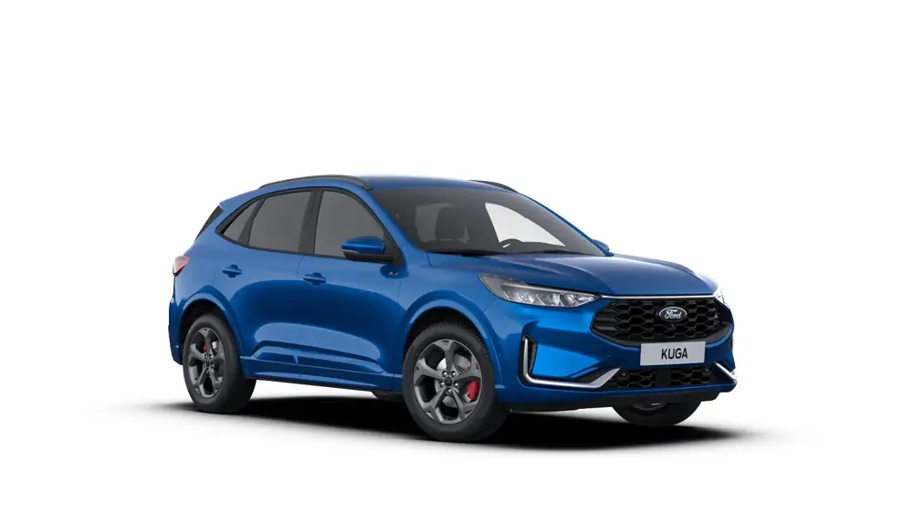Nieuw Ford Kuga mca (cx482) ST-Line X 2.5i PHEV 243pk/178kW - HF55 Auto 4FZ - "Desert Island Blue" Exclusieve metaalkleur 2