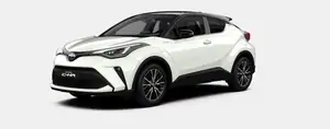 Nieuw Toyota Toyota c-hr 5 d. 1.8L Hybrid CVT C-HIC LHD 2NA - Pearl white  / black