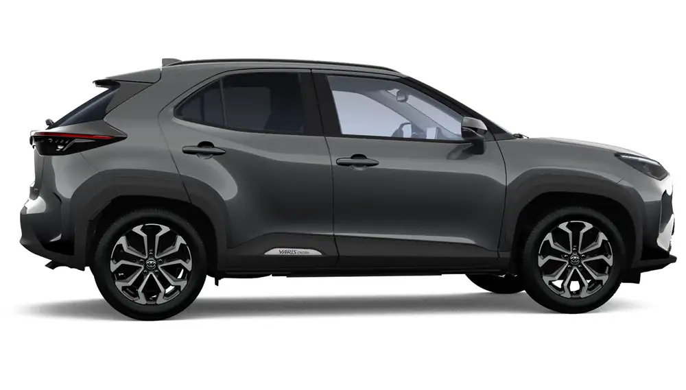 Nieuw Toyota Yaris cross B-SUV 1.5 TNGA HEV 2WD CVT Dynamic Plus 1G3 - Grey Metallic 4