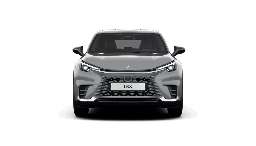 Nieuw Lexus Lbx B-SUV 1.5 TNGA HEV CVT Cool LHD 2YN - Cement Gray ME/ Black 3