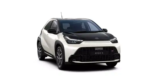 Nieuw Toyota Aygo x Hatchback 1.5 TNGA HEV CVT GR Sport LHD 2PU - WHITE PEARL / BLACK ROOF (2PU)