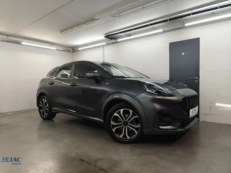 Occasie Ford Puma ST-Line 1.0i EcoBoost mHEV 125pk / 92kW A7 2ZQ - Metaalkleur "Magnetic" 2