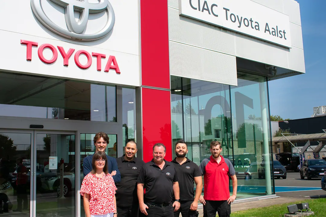 Showroom CIAC Toyota Aalst