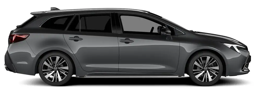Nieuw Toyota Corolla hb & ts Touring Sports 1.8 Hybrid CVT Style LHD 1K6 - Ash Grey Metallic 2