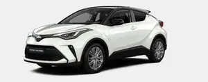 Nieuw Toyota Toyota c-hr 5 d. 1.8L Hybrid CVT C-HIC BI-TONE LHD 2NA - Pearl white  / black rf